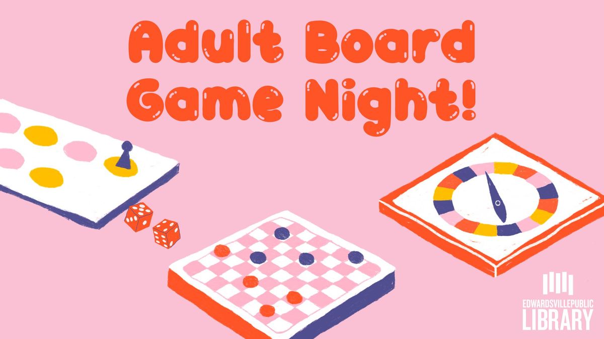 Adult Board Game Night