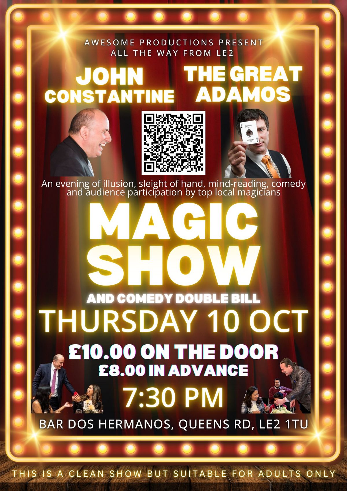 Magic Show & Comedy Double Bill