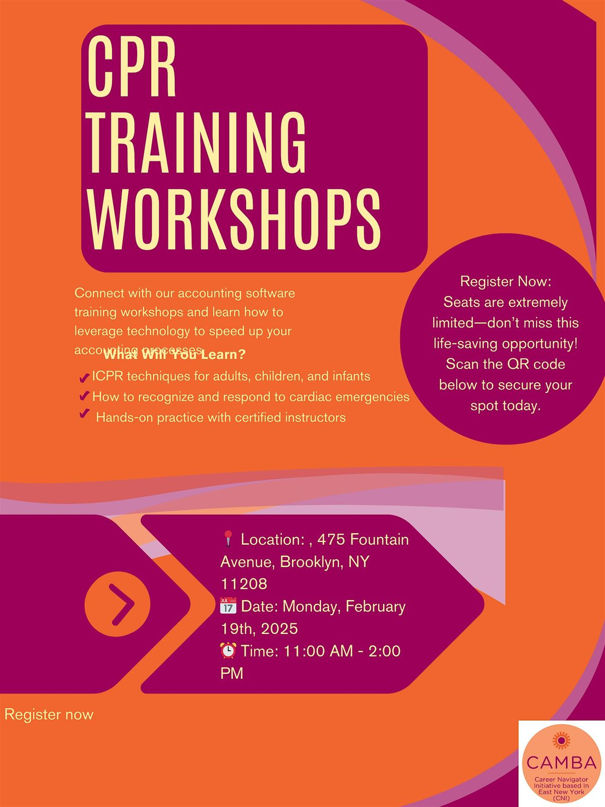 Learn to Save Lives: CPR Workshop