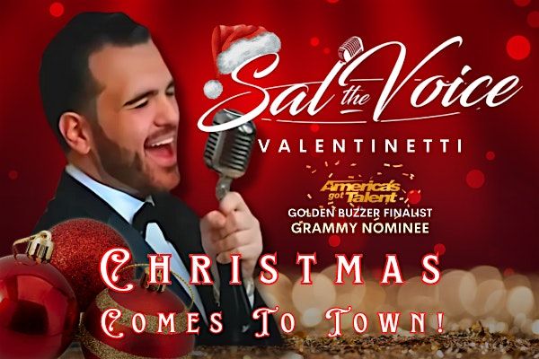 Sal "The Voice" Valentinetti - Christmas comes to town, Syracuse NY
