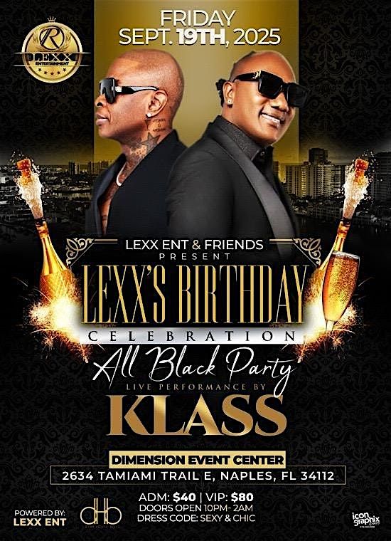 Klass All Black Party