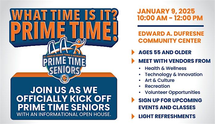 St. Charles Parish Prime Time Seniors Kickoff