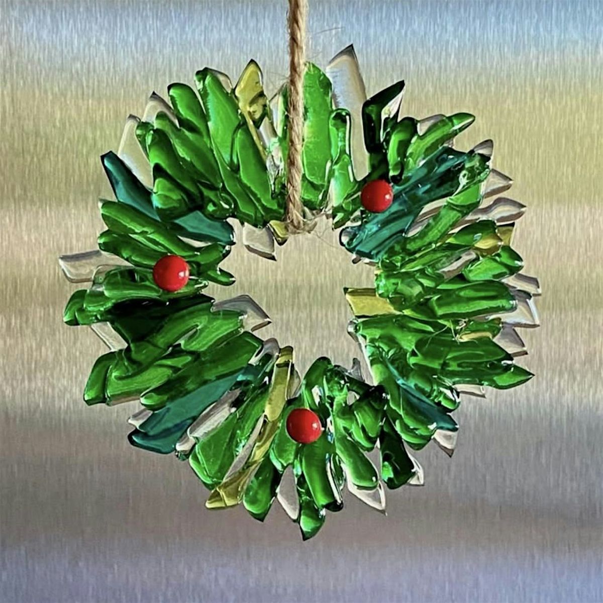FUSED GLASS HANGING DECORATIONS 18 +YRS