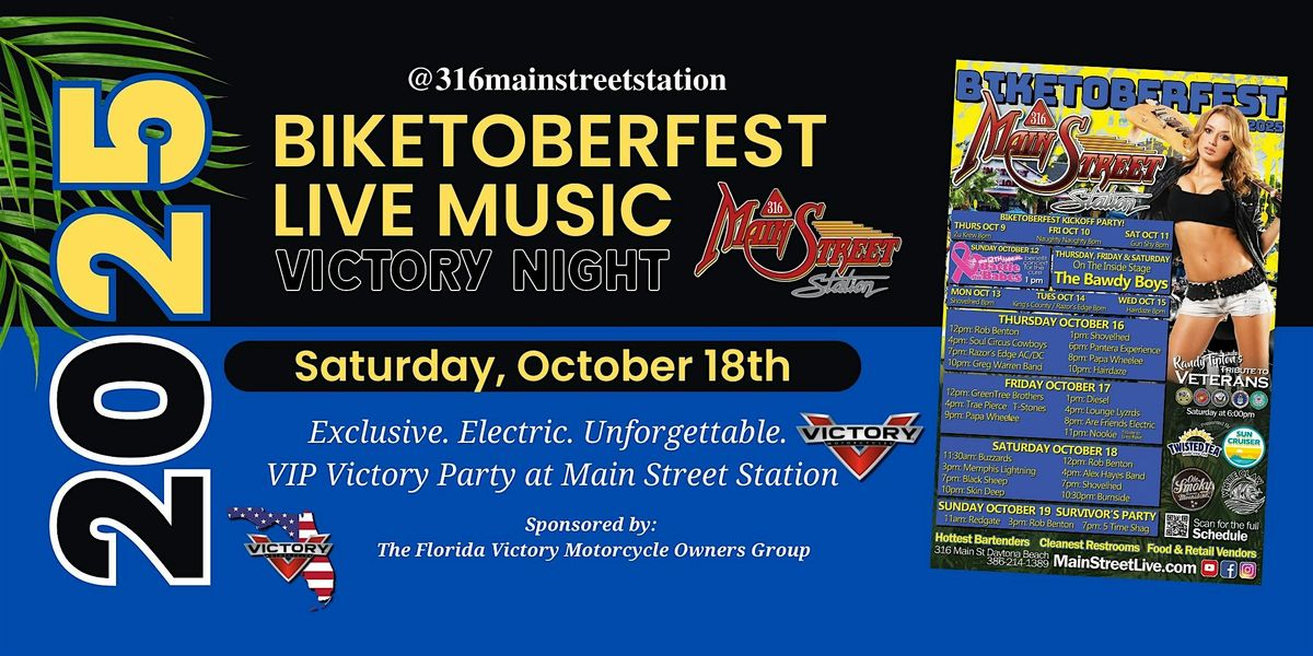 Victory Motorcycle Owners Group Party at Main Street Station