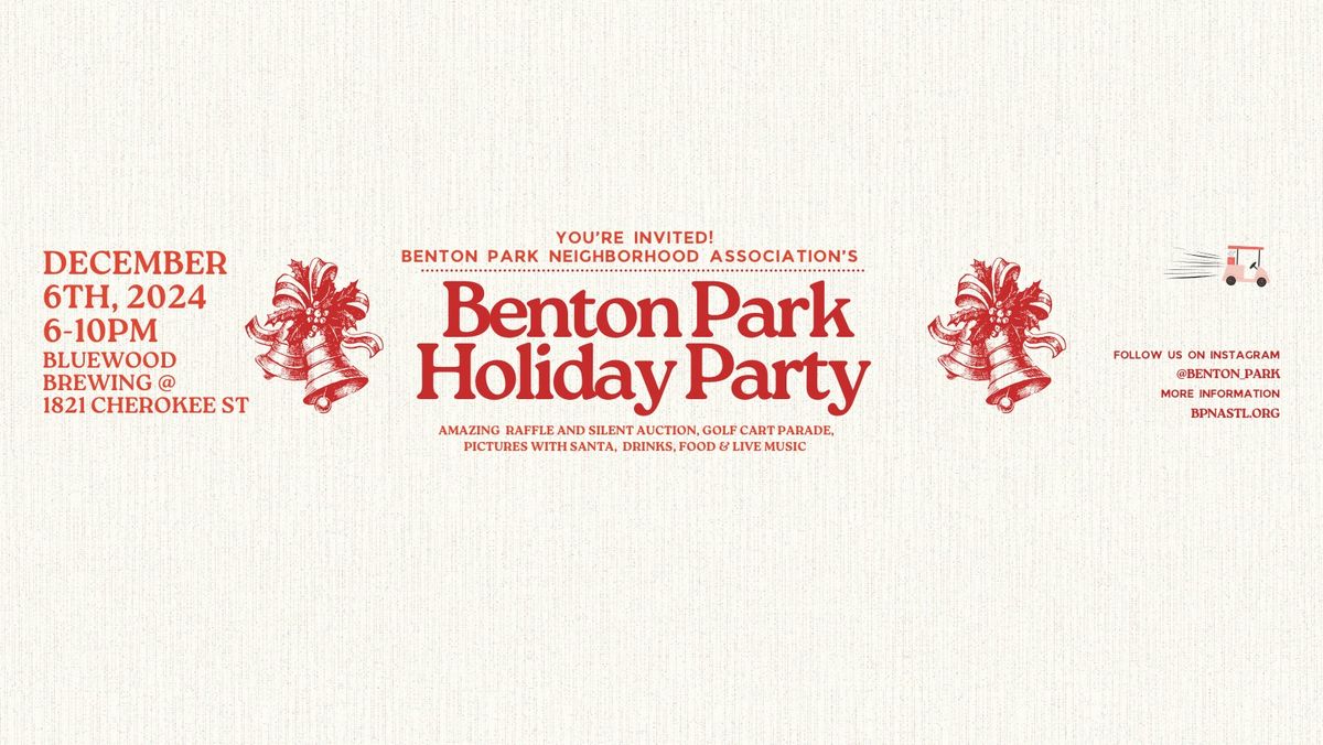 Benton Park Holiday Party and Santa Parade