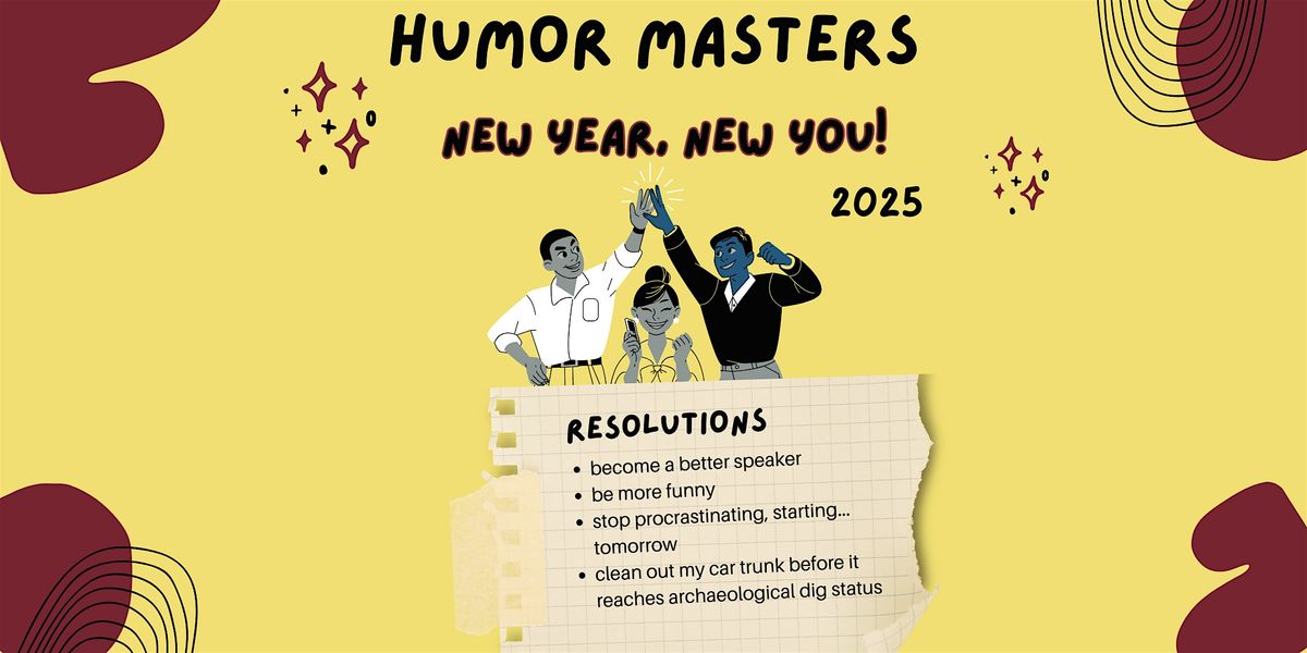 Humor Masters - New Year, New You