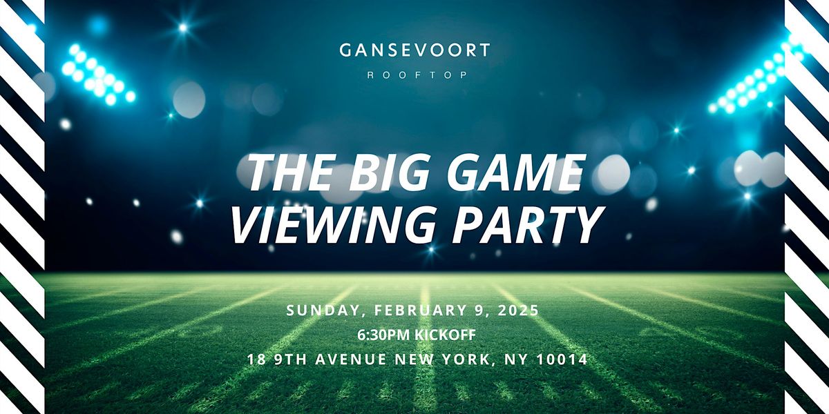 2025 Big Game  at Gansevoort Rooftop