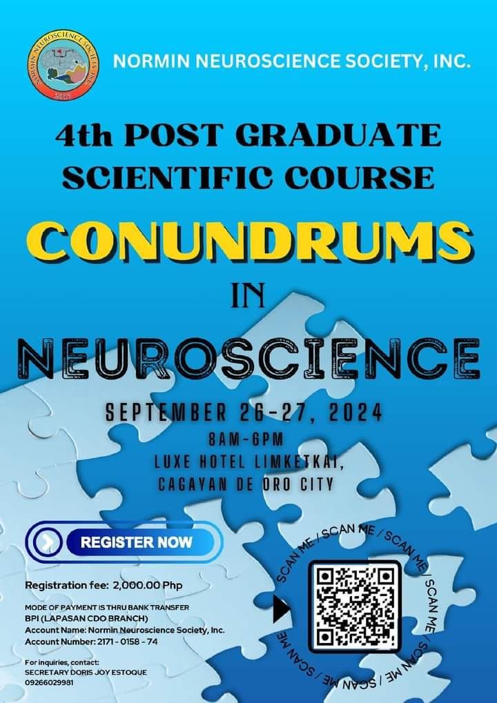 4th Postgraduate Scientific Course - NORMIN NEUROSCIENCE SOCIETY