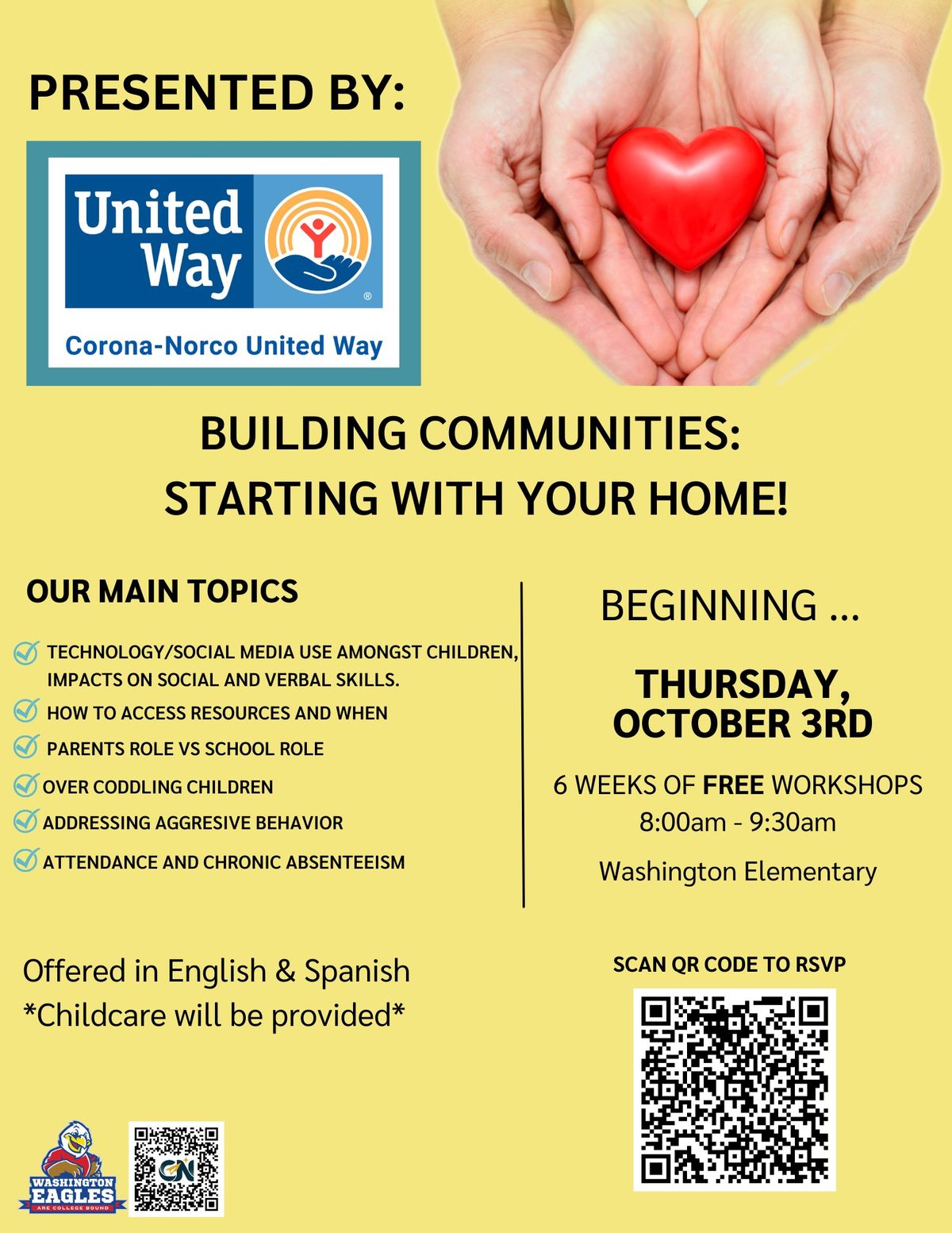 United Way Parent Workshops