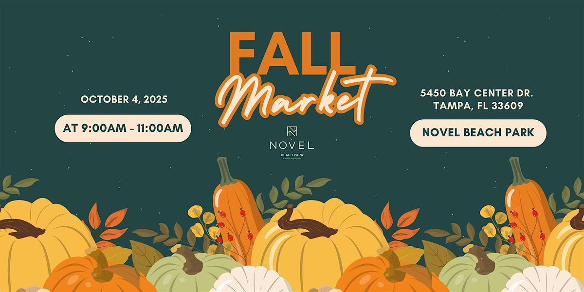 NOVEL Beach Park Pop-Up Market
