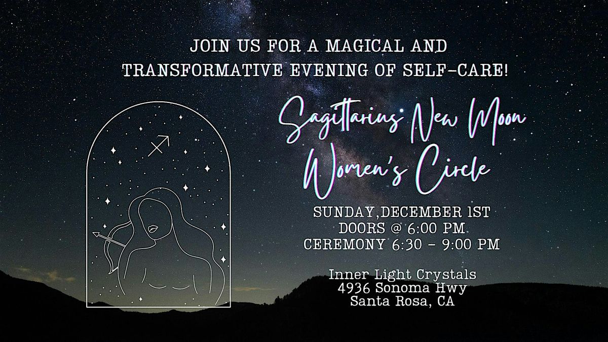 Sagittarius New Moon Women's Circle