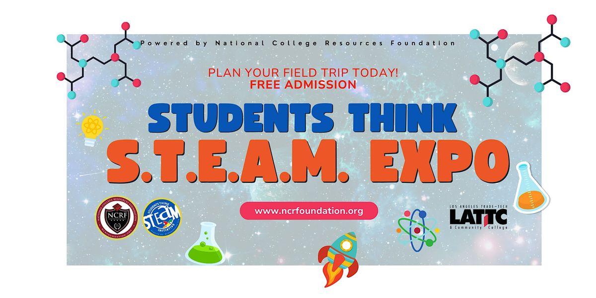 12th Annual Students Think STEAM Expo & E-Sports FREE