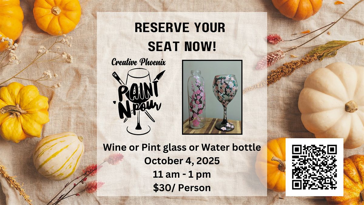Wine or Pint Glass or Water Bottle