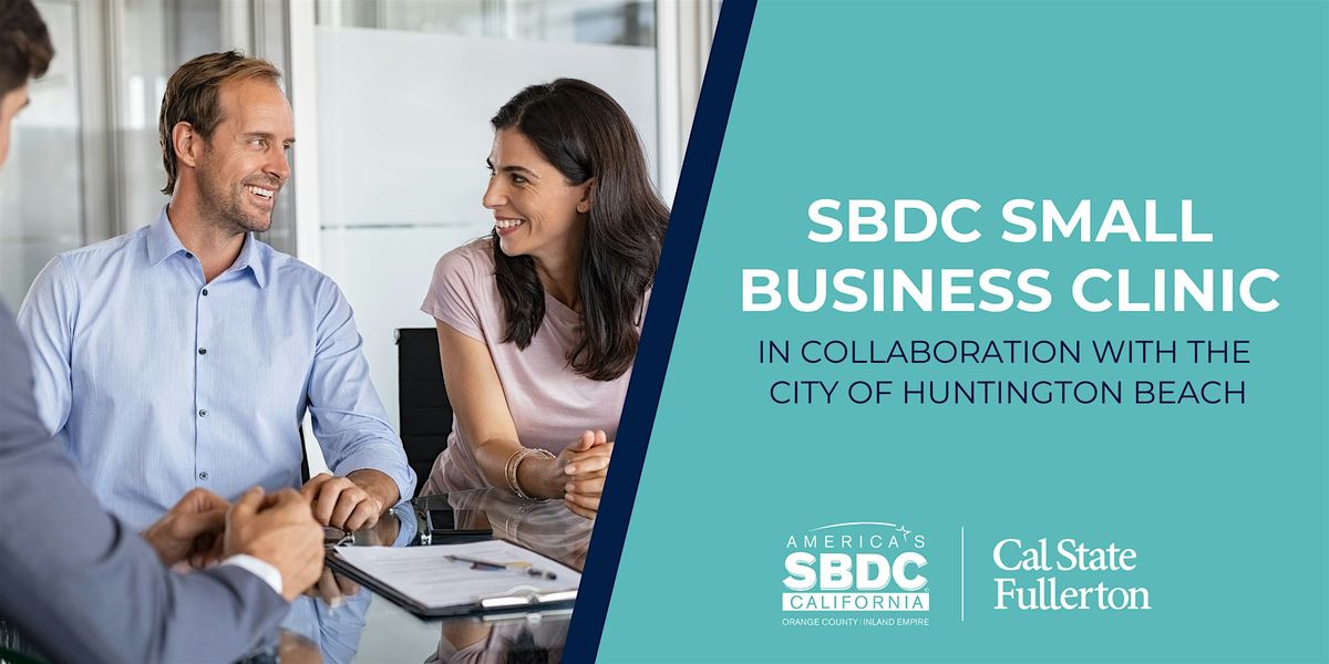 SBDC Small Business Clinic: In Collab with the City of Huntington Beach