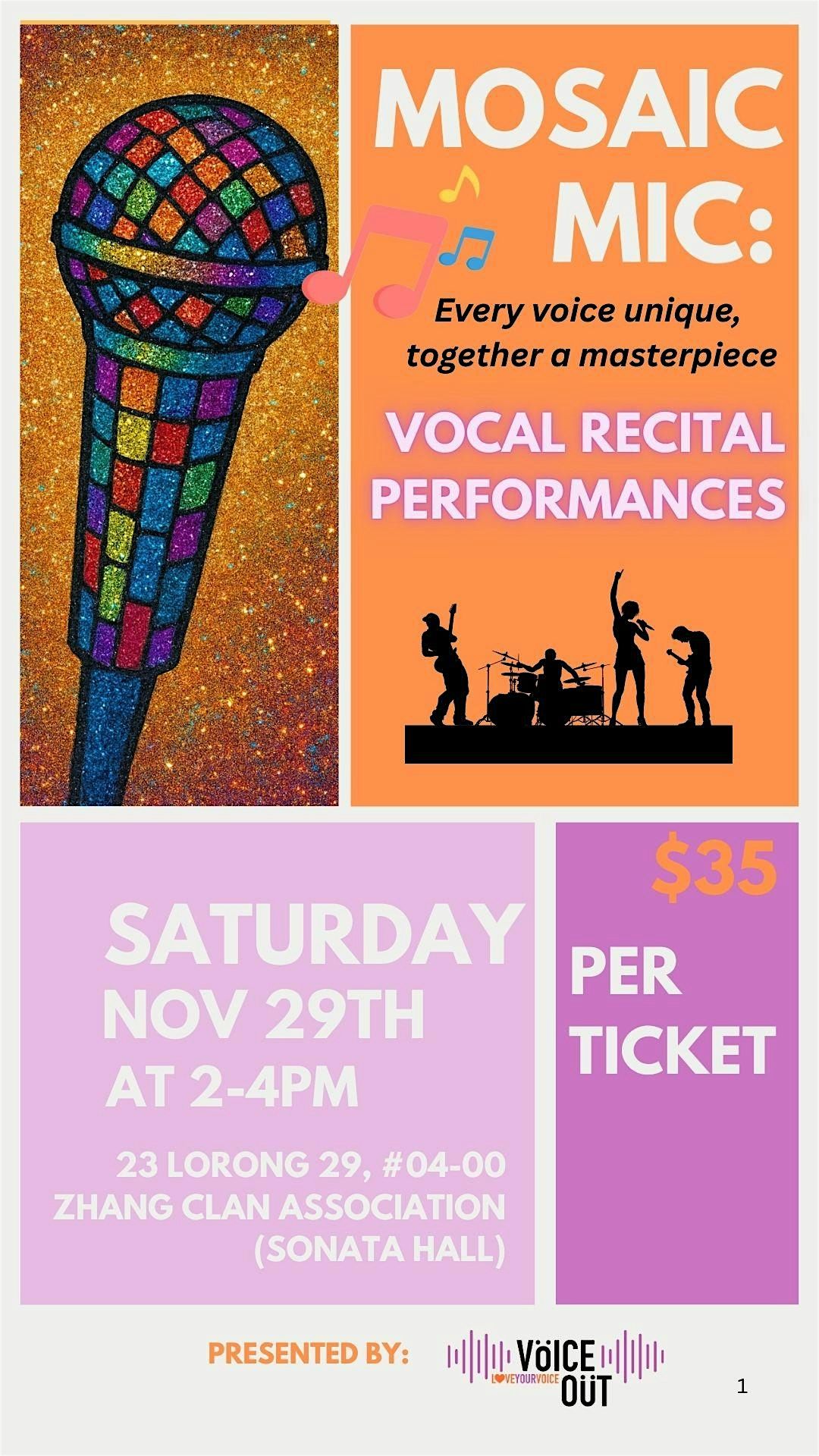 Mosaic Mic: Every voice unique, together a masterpiece