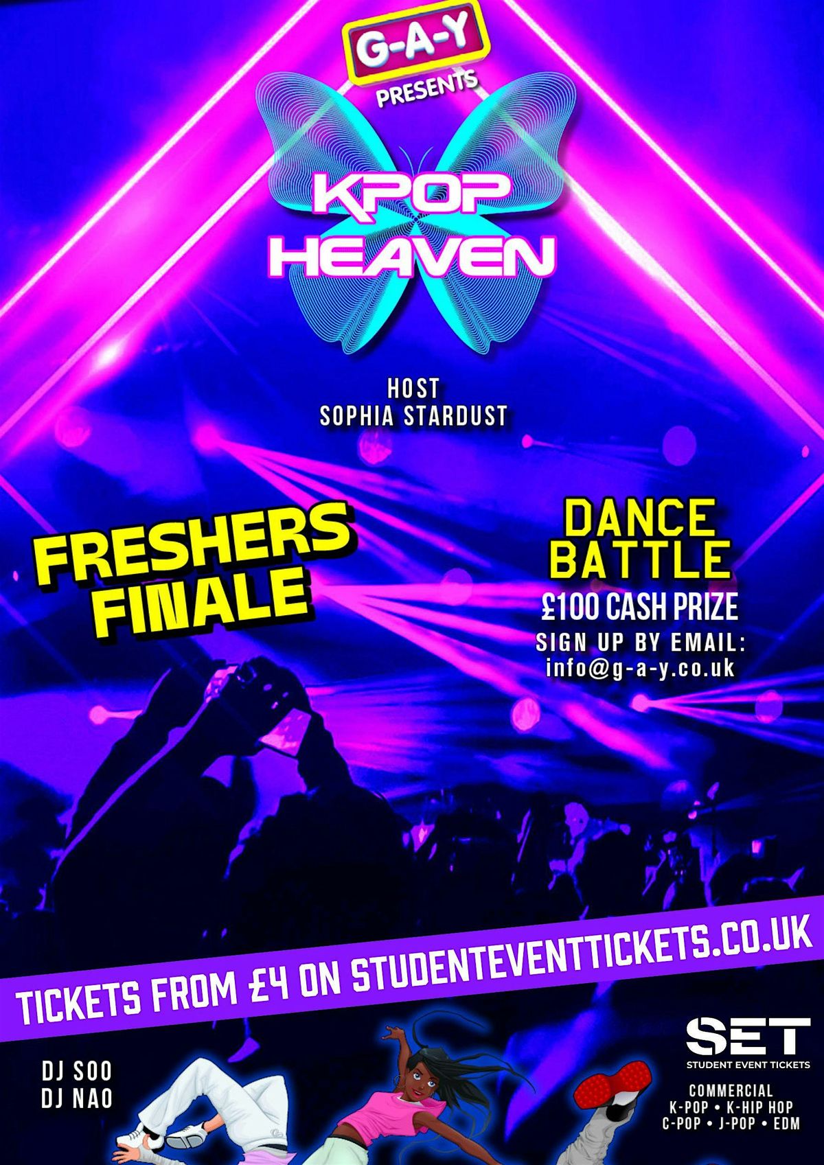 KPOP FRESHERS FINALE RAVE @ HEAVEN - SUNDAY 5TH OCTOBER