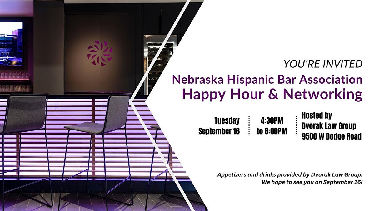 NHBA Happy Hour & Networking with Dvorak Law Group