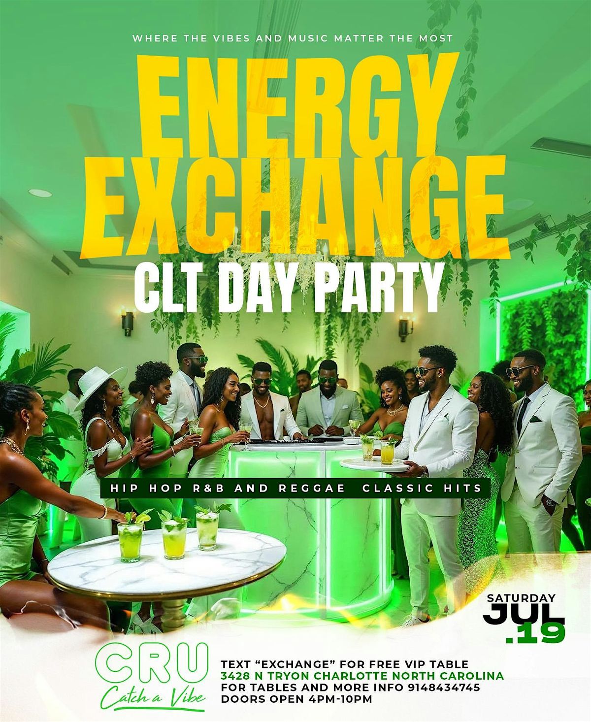 Energy exchange! $5 lamb chops free vip tables! $200 don rep