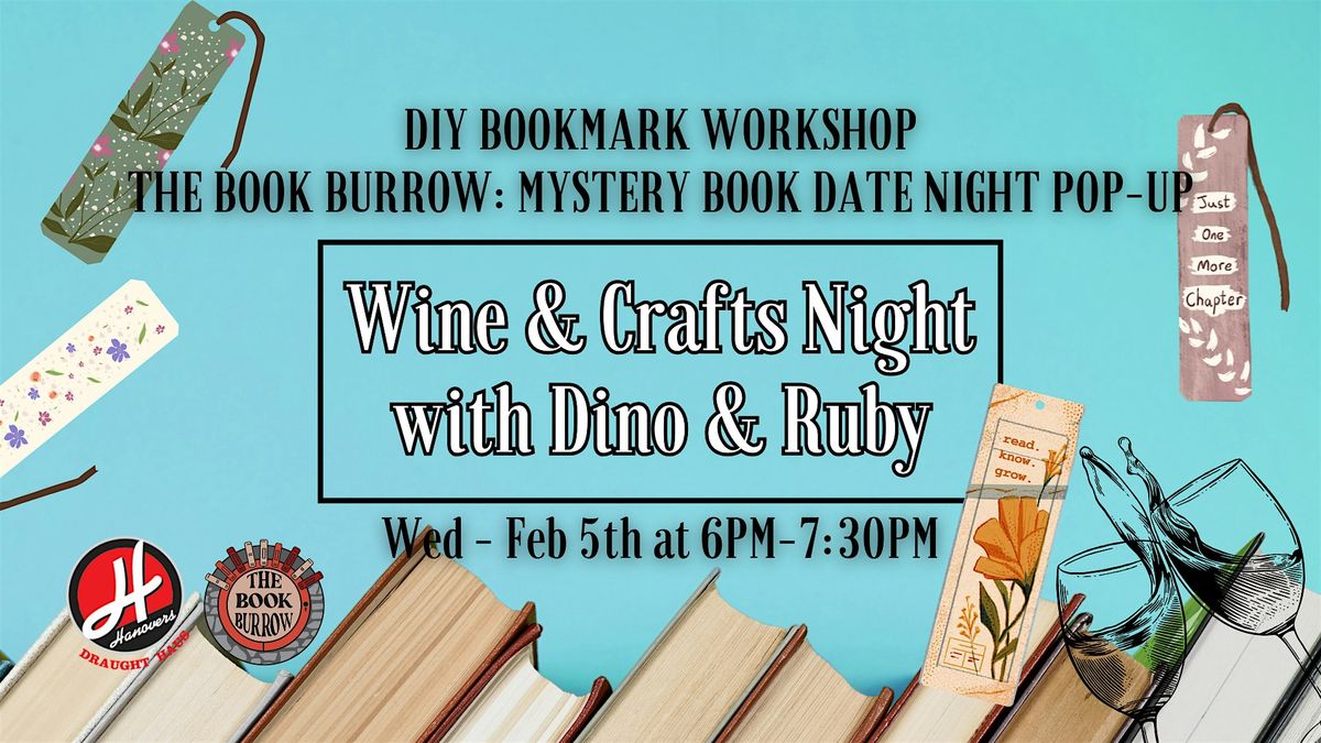 Wine & Crafts Night: The Book Burrow Edition @ Hanovers Pflugerville