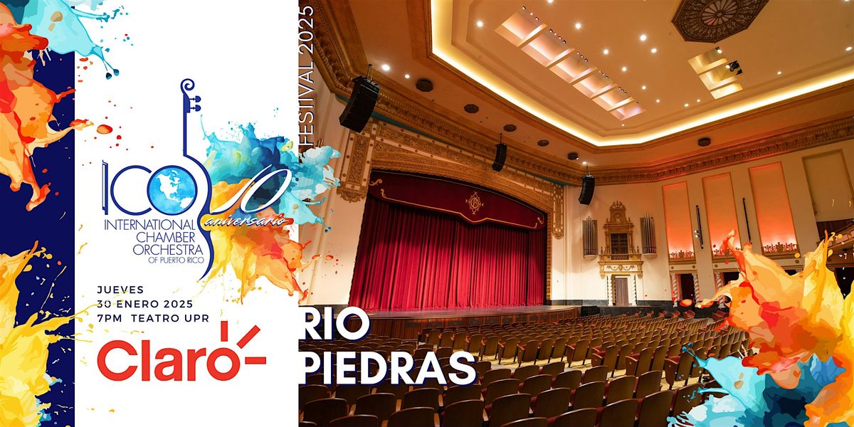 ICOPR @ Teatro UPR | 10o Aniversario | Festival 2025