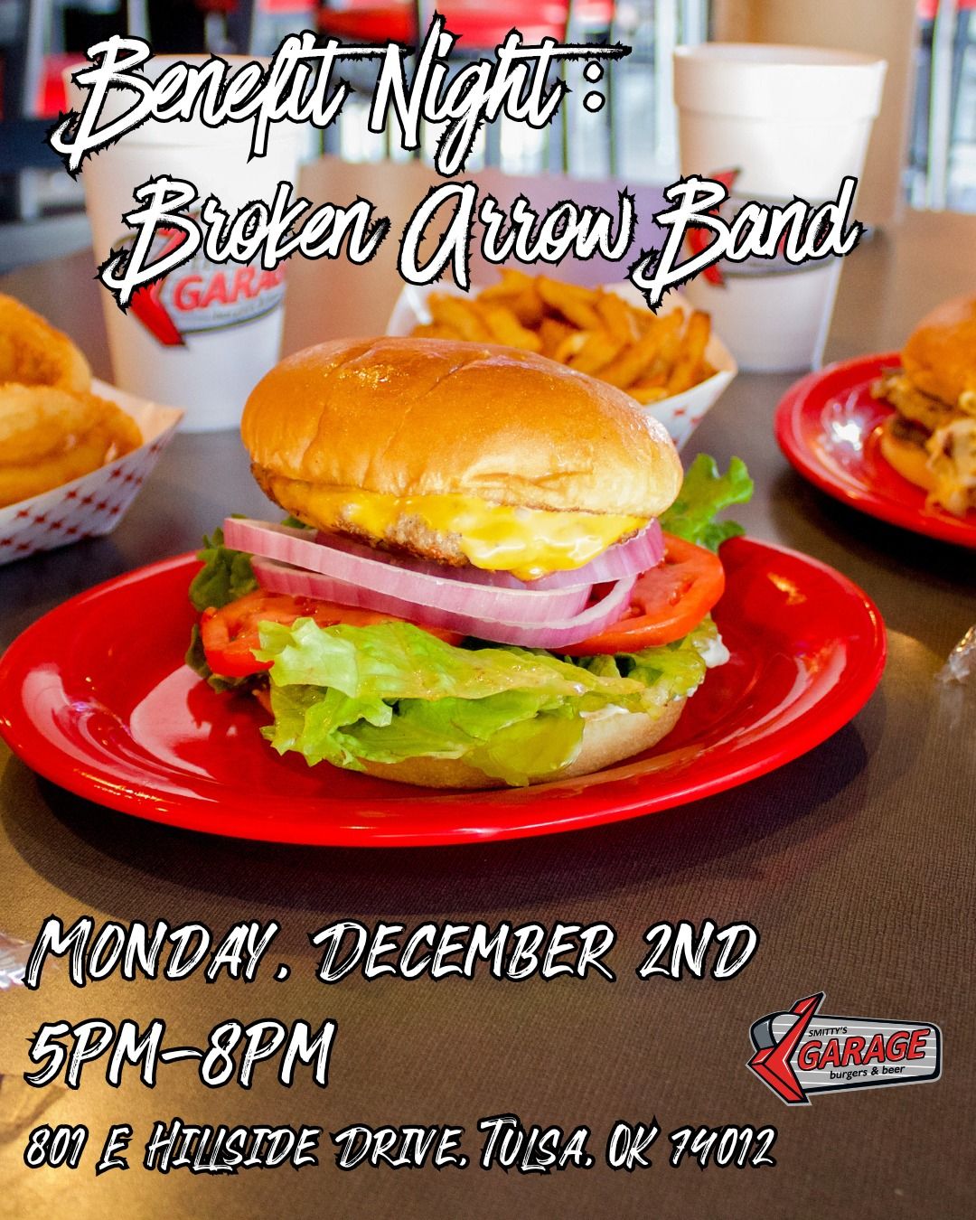 Benefit Night for Broken Arrow Band