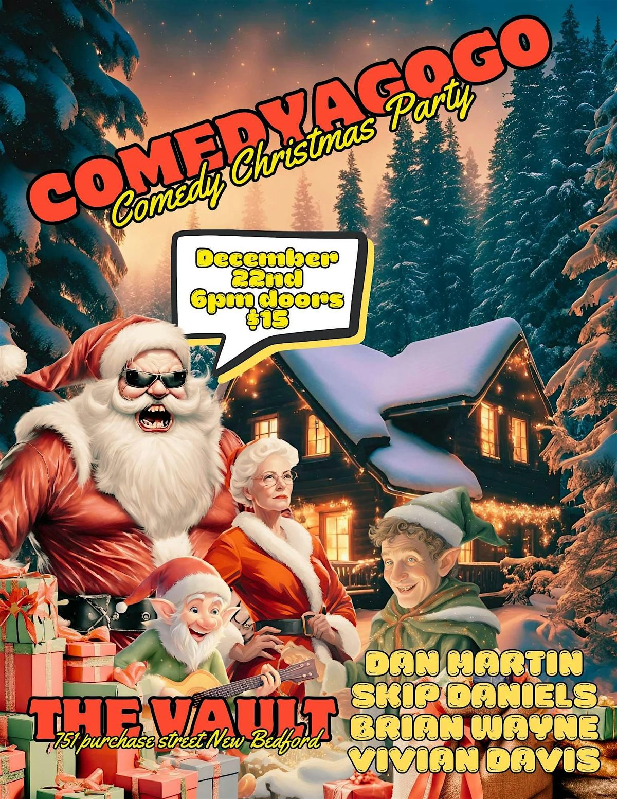 Comedyagago presents: Comedy Christmas Party