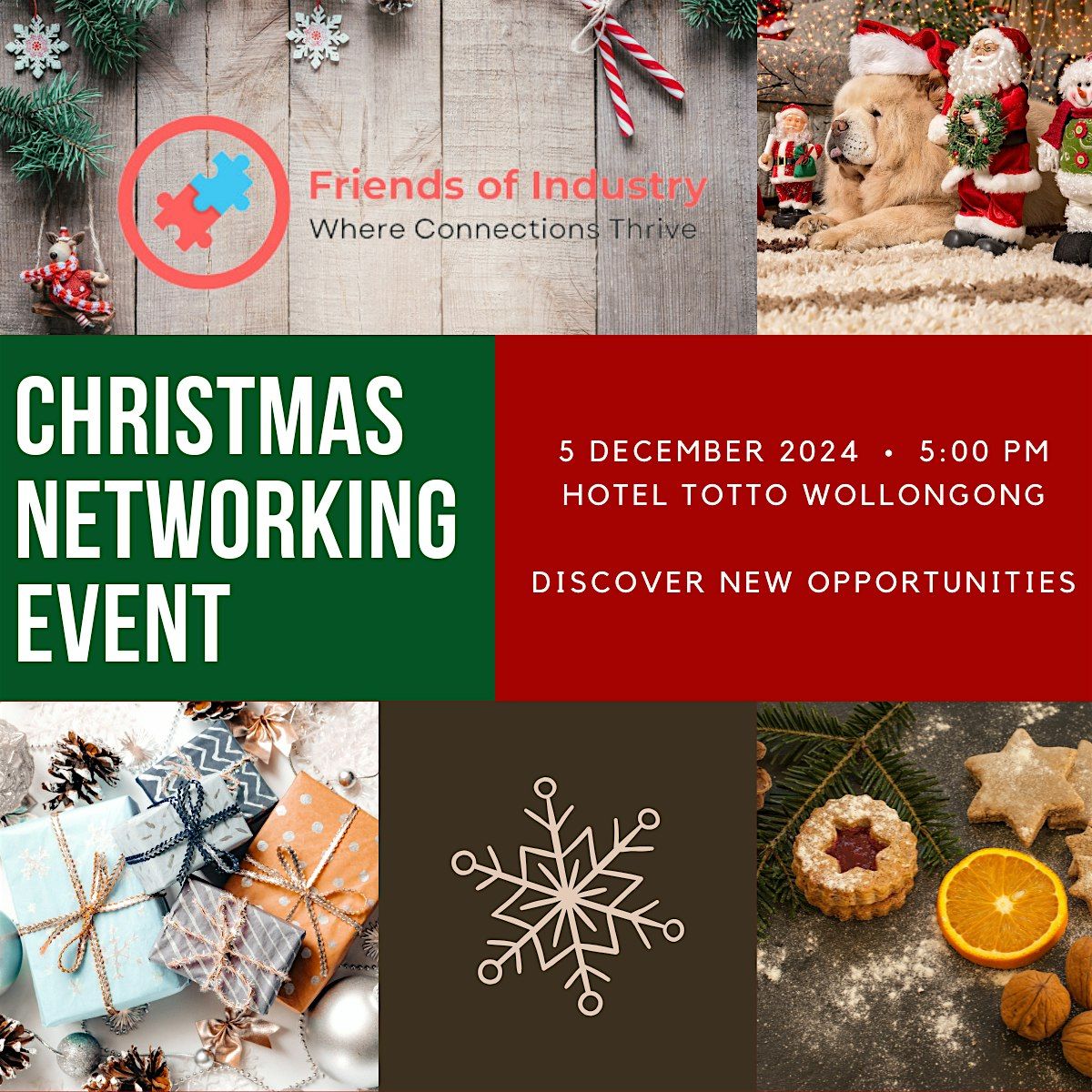 Friends of Industry Christmas Networking Event