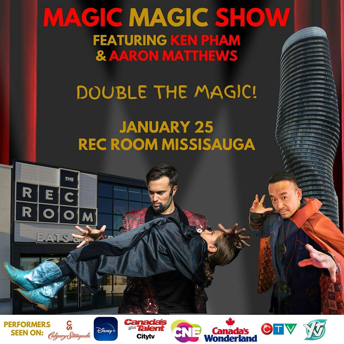 Magic Magic Show: Featuring Aaron Matthews and Ken Pham!