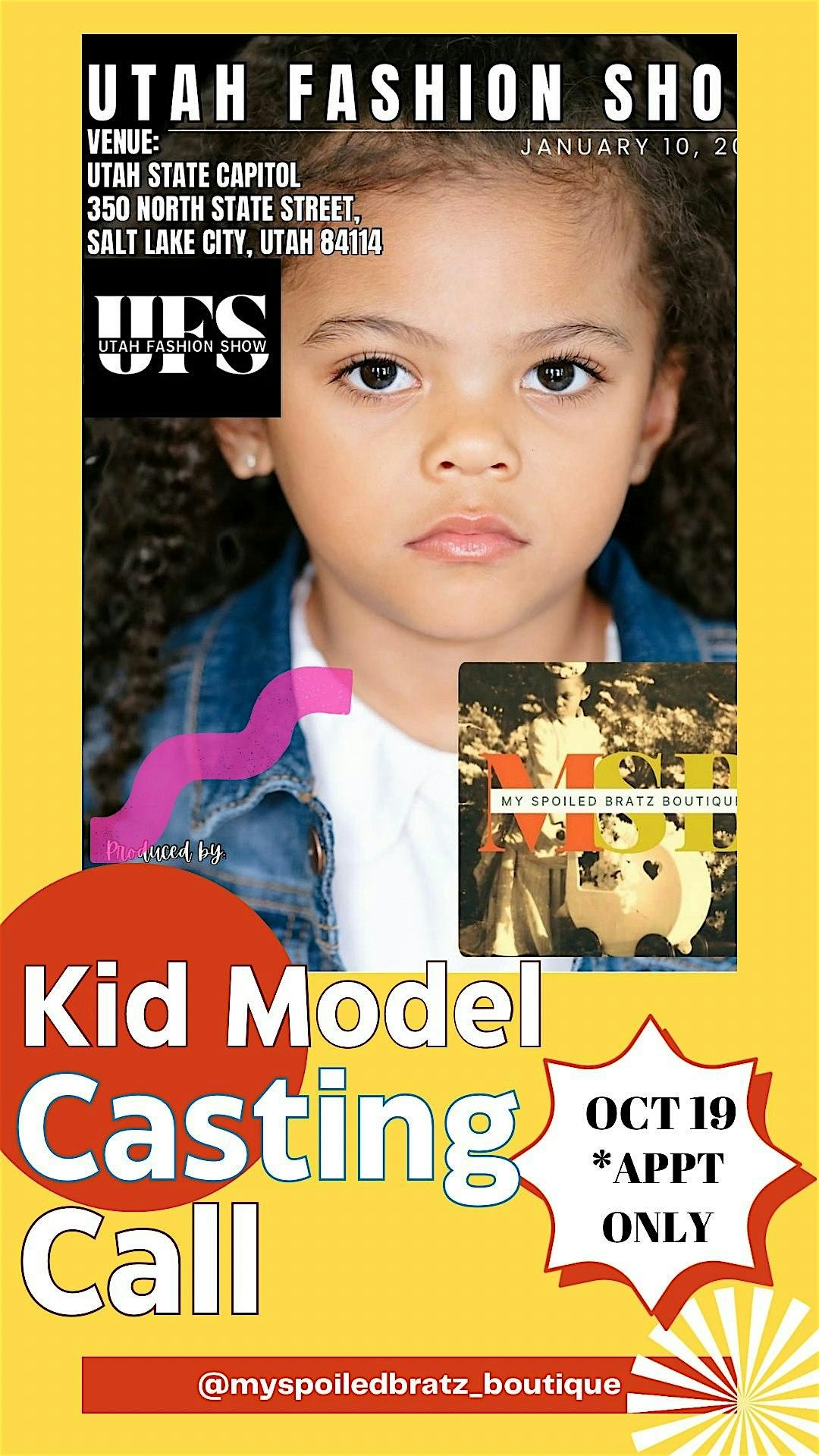 Rising StaRZ\u2b50\ufe0f Kids Model Casting Call  Audition