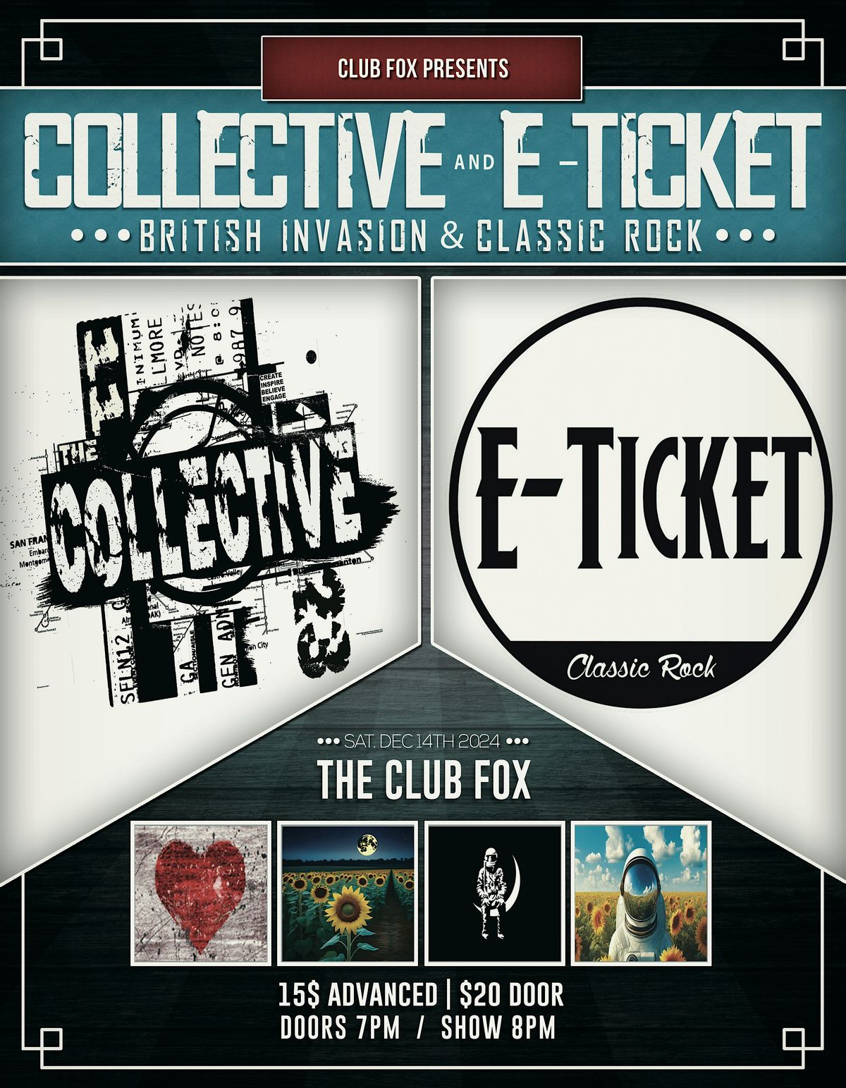 BRITISH INVASION & CLASSIC ROCK - THE COLLECTIVE & E TICKET