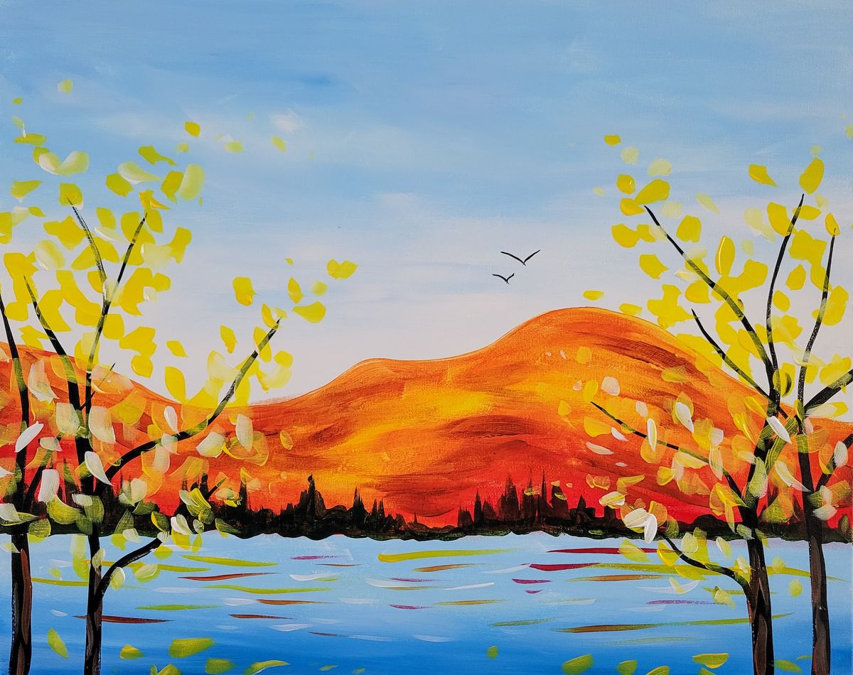 Paint + Sip: "Autumn Lake" at Orchard Creek