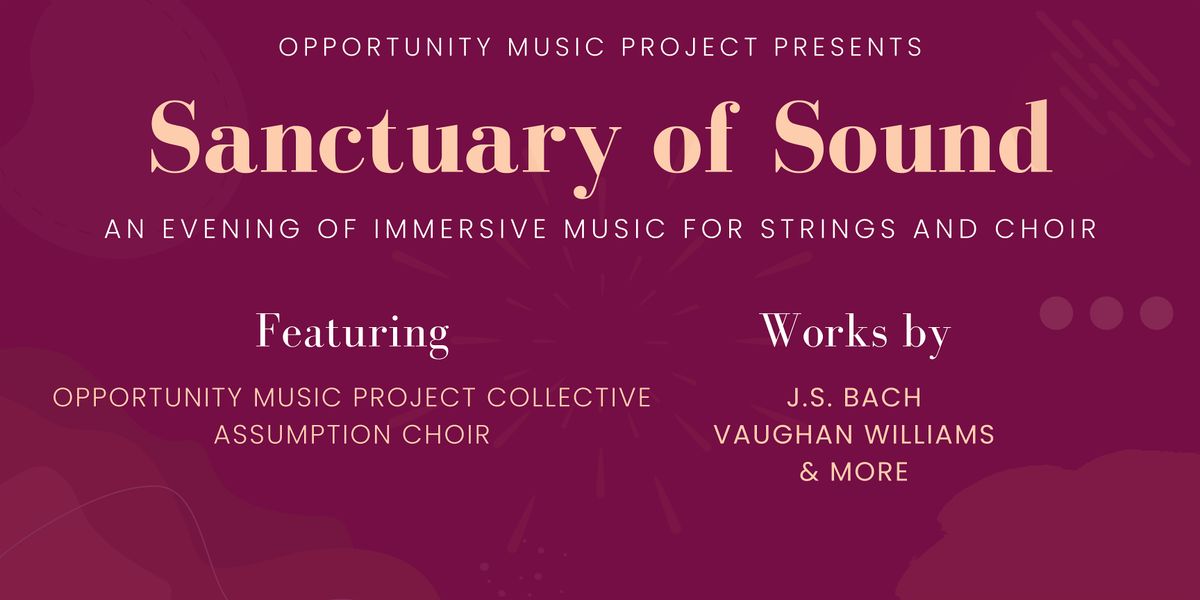 OMP presents: Sanctuary of Sound