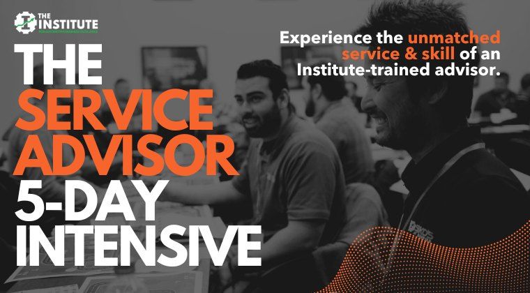 5-Day Service Advisor Intensive