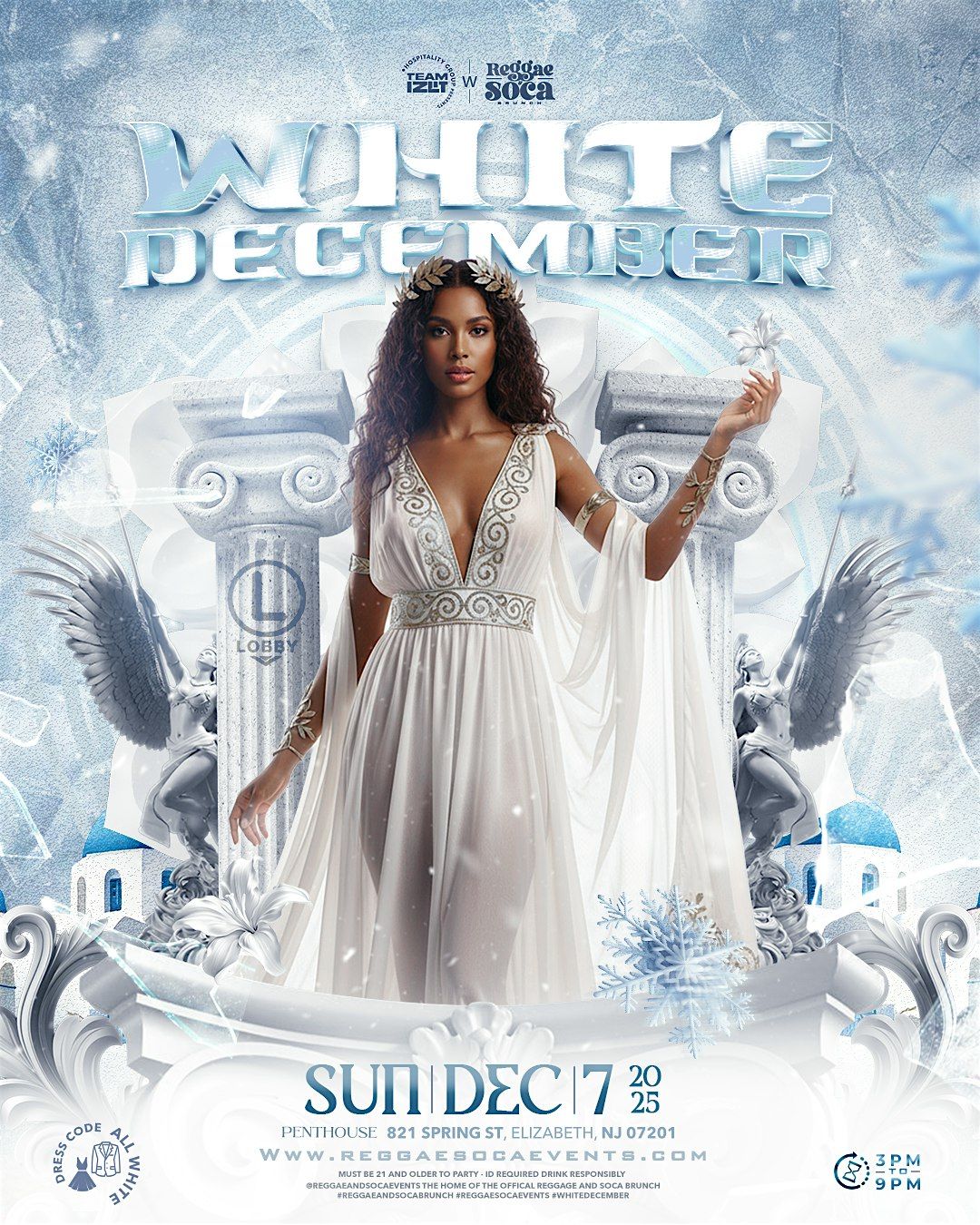 WHITE DECEMBER - THE REGGAE & SOCA BRUNCH + DAY PARTY