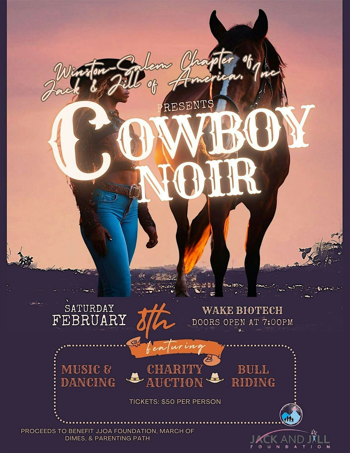 Cowboy Noir Charity Un-Gala