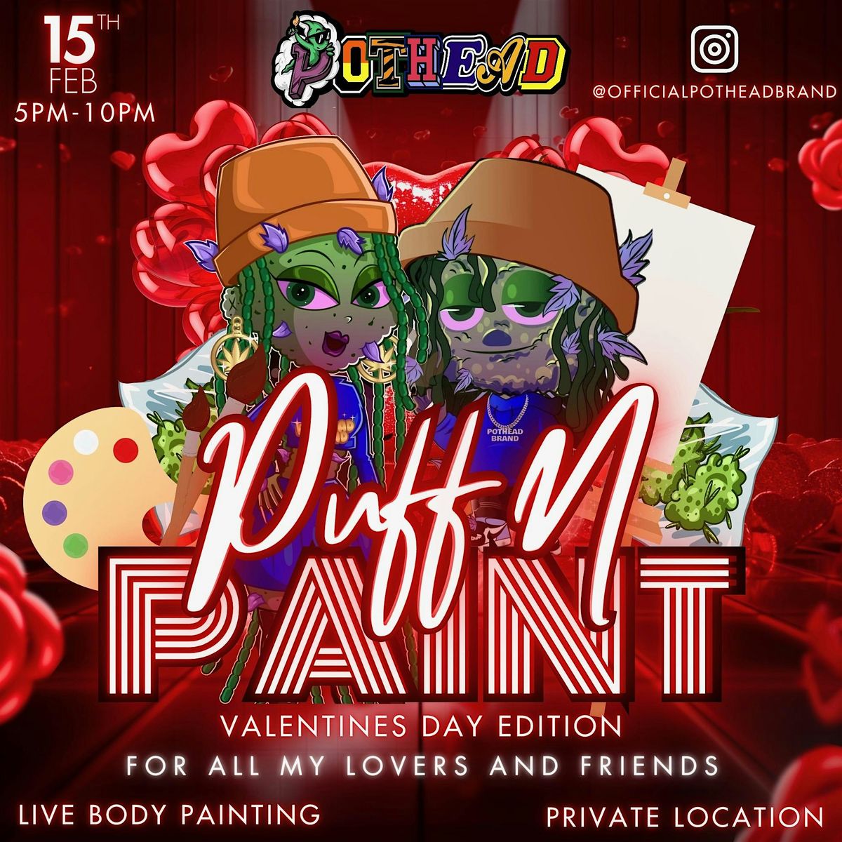 PUFFN PAINT V-Day Edition