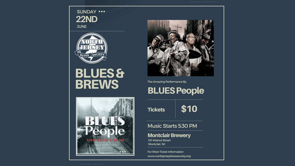 NJBS Blues & Brews Series:  BLUES People