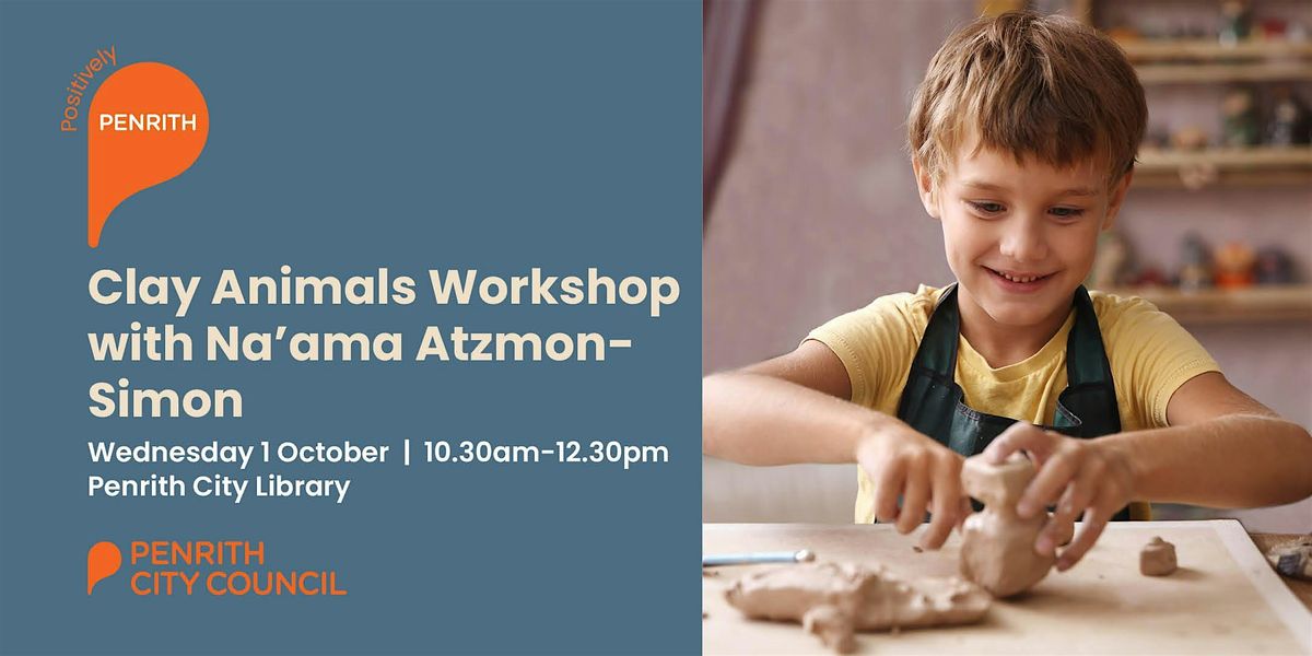 Clay Animals Workshop with Na'ama Atzmon-Simon