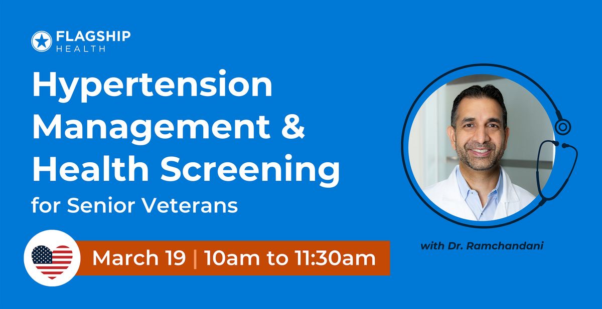 Hypertension Management & Health Screening | Veteran Seniors Session