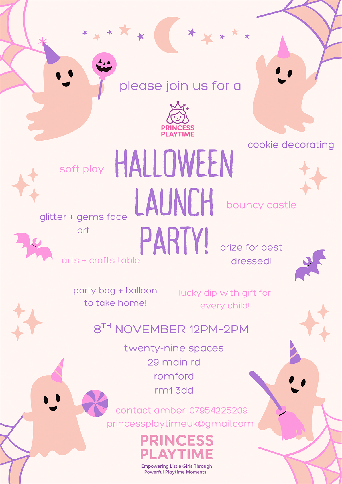 Princess Playtime Halloween Launch Party