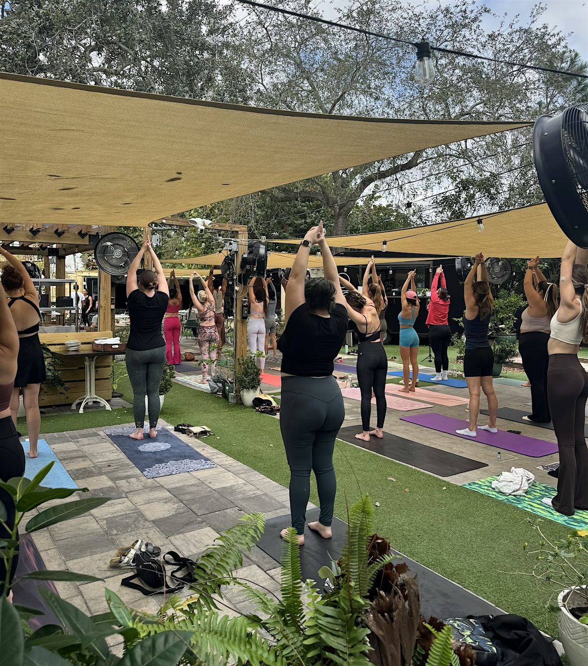 Emily's Garden Yoga Flow and Coffee