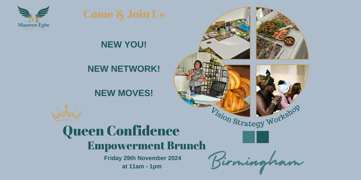 Queen Confidence Empowerment Brunch - Vision Strategy Workshop