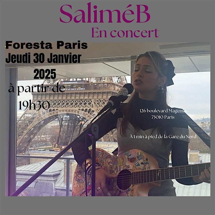 Salim\u00e9 B en concert