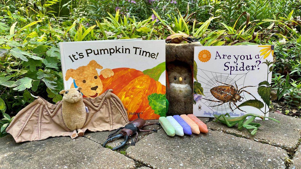 Halloween Storytime & Sidewalk Chalk Walk (All Ages)