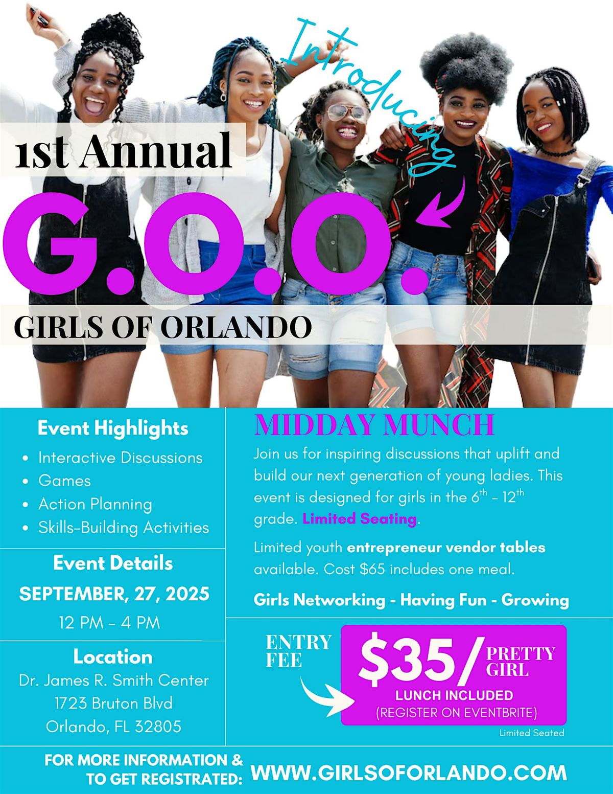 Girls of Orlando Midday Munch 1st Annual Event
