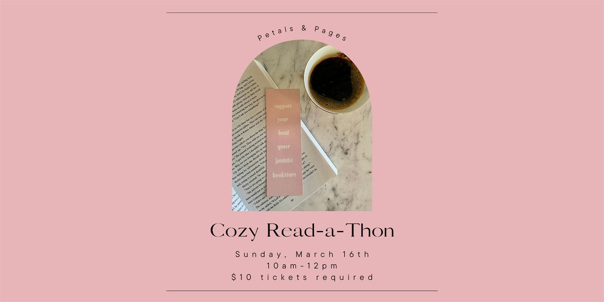 Cozy Read-a-Thon at Petals & Pages