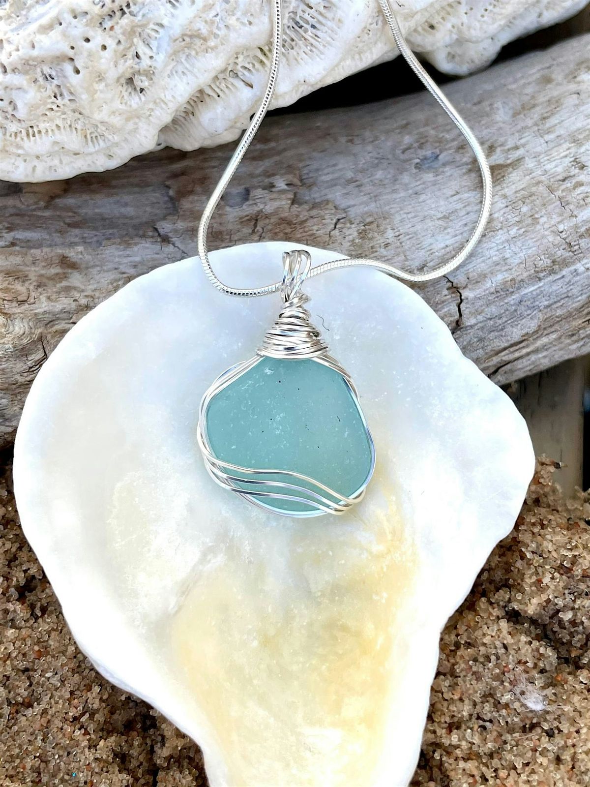 Sea Glass Pendant Class Manchester, NH (18+)