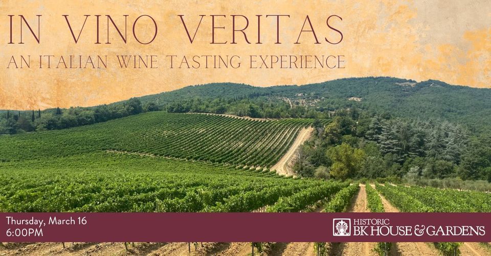 In Vino Veritas: An Italian Wine Tasting Experience