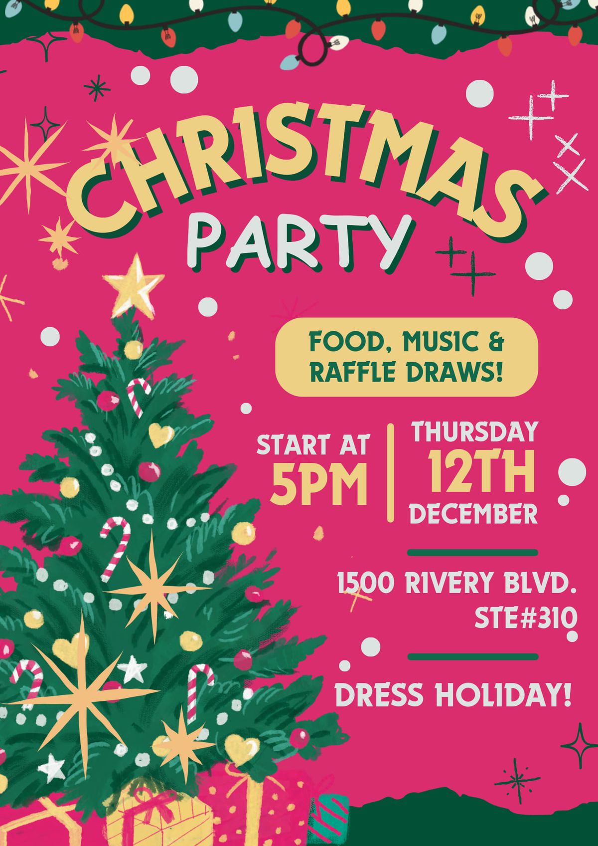 Pink Poppy's Annual Christmas Party