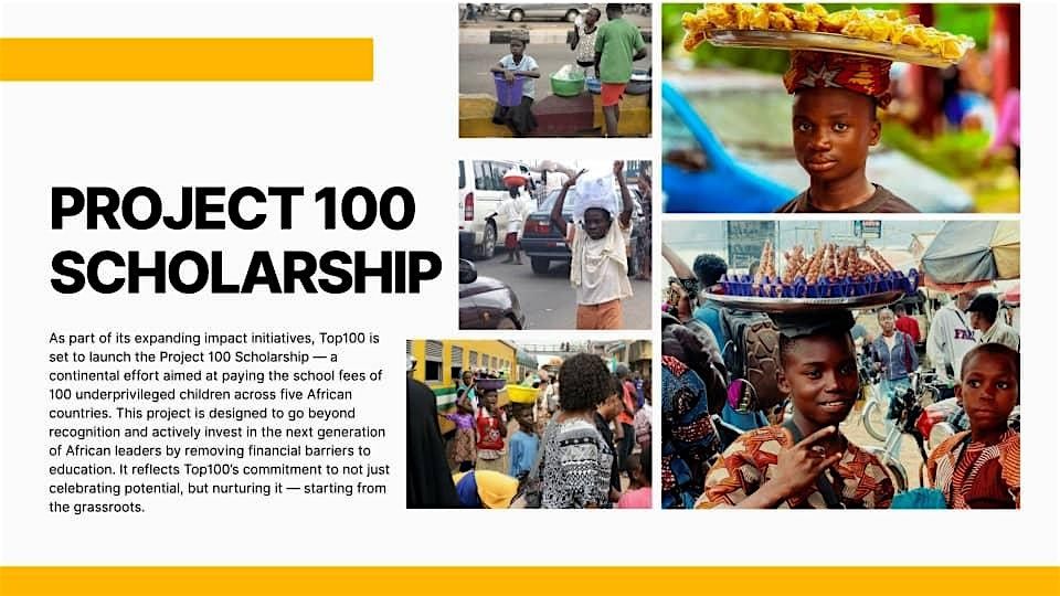 Africa Future Leaders Summit - Project 100 scholarship